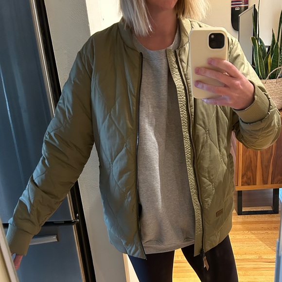 Ride Outerwear Olive Quilted Jacket Medium - Picture 5 of 5